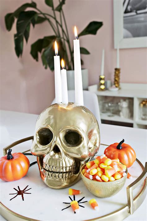 candles and candle holders : Halloween Decorations 